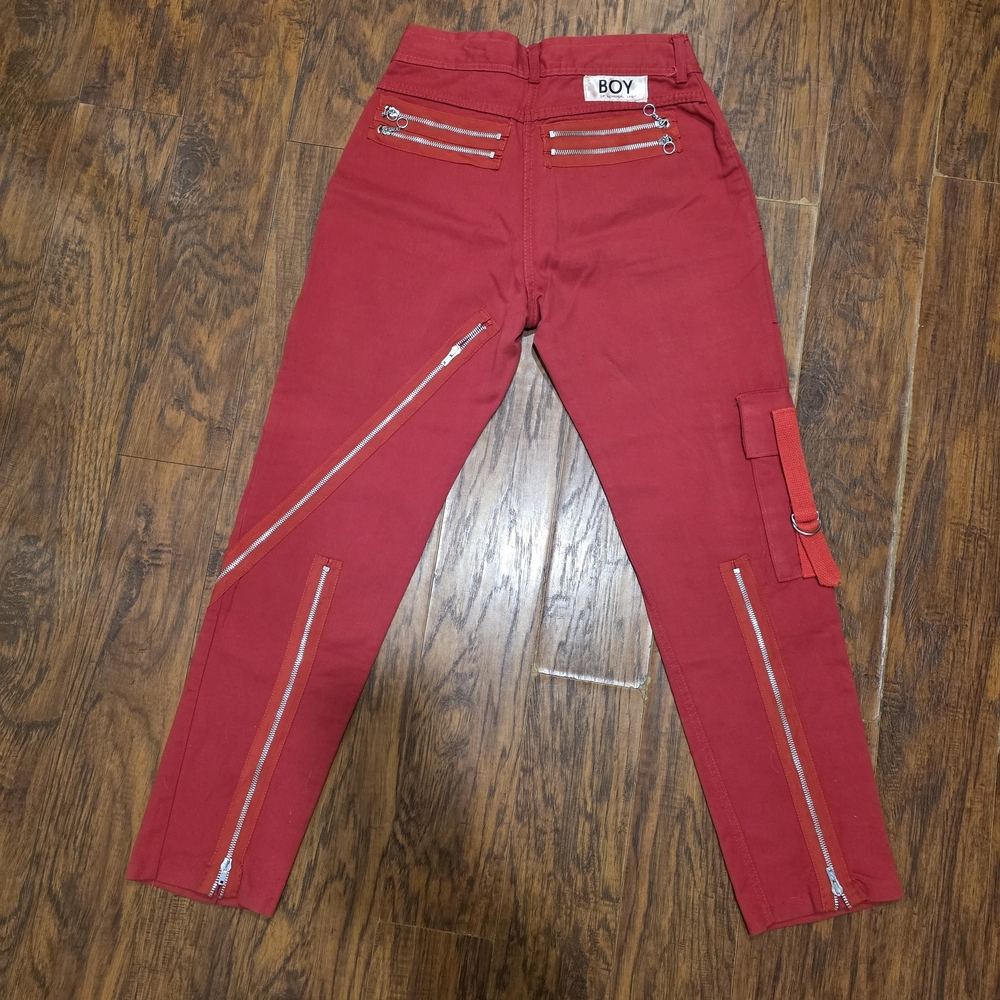 RARE Vintage Boy London Womens Cargo Pants sz small. - Picture 4 of 7